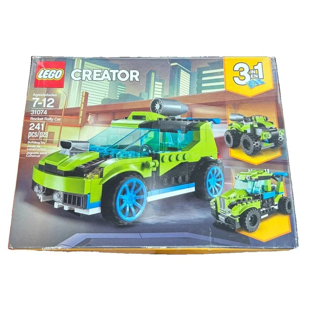 LEGO Creator 31074 Rocket Rally Car 3-in-1 241 Pieces Retired Set Sealed